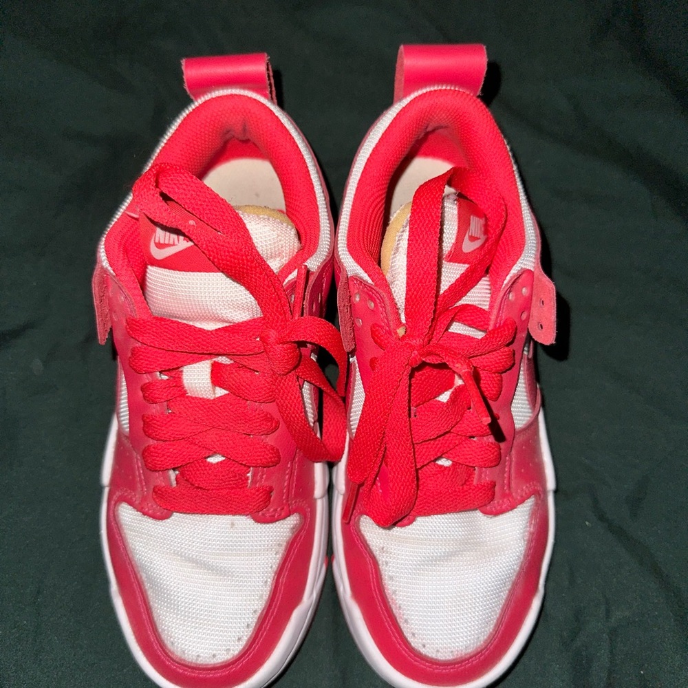 Nike Dunk Low- Disrupts, Siren Red